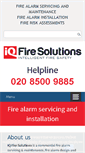 Mobile Screenshot of iqfiresolutions.com